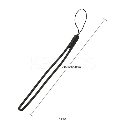 Silicone Wrist Strap Hand Lanyard MOBA-YW0001-01B-1