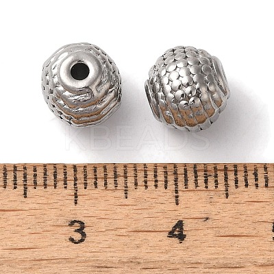 Non-Tarnish 304 Stainless Steel Beads STAS-I305-132P-1