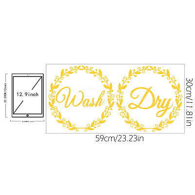 PVC Wall Stickers DIY-WH0228-320-1