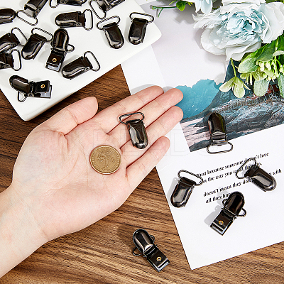 20Pcs Iron Baby Pacifier Clips FIND-FH0012-02B-1