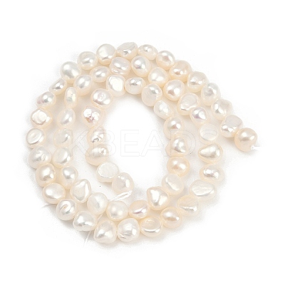 Natural Cultured Freshwater Pearl Beads Strands PEAR-P064-19G-08A-1
