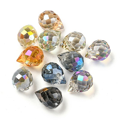 Electroplated Glass Beads EGLA-K062-01A-1