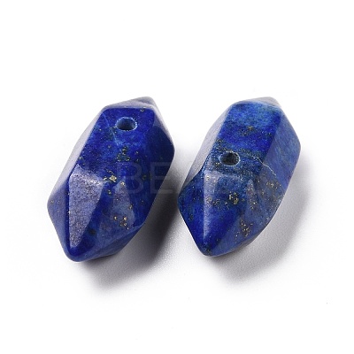 Natural & Synthetic Mixed Gemstone Double Terminal Pointed Pendants G-C007-02A-1