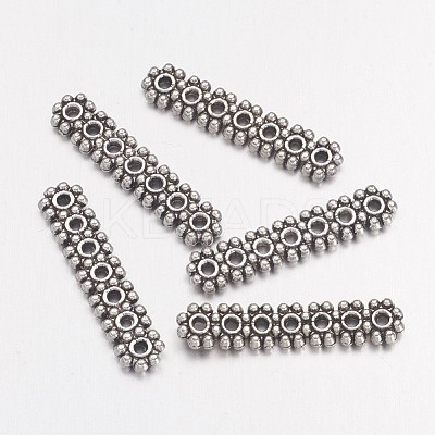 Tibetan Style Beads Spacers TIBEB-S034-AS-FF-1
