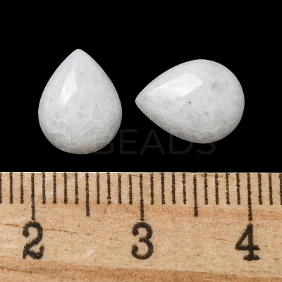 Natural White Jade Cabochons G-Q173-02C-17-1
