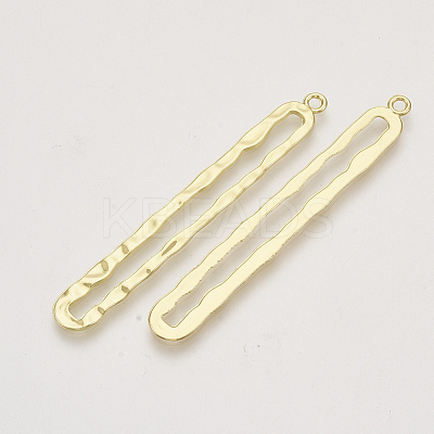 Alloy Open Back Bezel Big Pendants PALLOY-S121-196-1