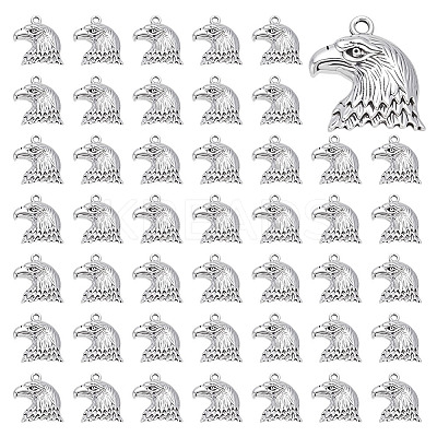 70Pcs Tibetan Style Zinc Alloy Pendants FIND-ME0002-45-1