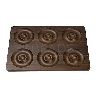 6-Slot Wood Bracelet Design Board WD-CBA482F-04B-1