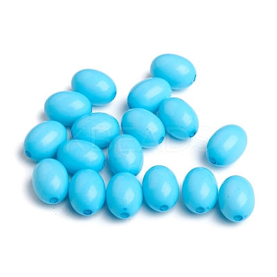 Opaque Acrylic Beads SACR-R828-05-1