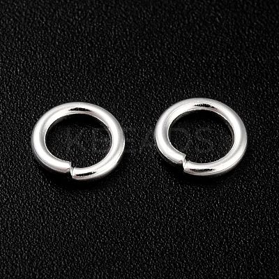 Rack Plating Brass Open Jump Rings KK-O139-18O-S-1