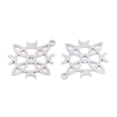 304 Stainless Steel Pendants STAS-N108-39P-1
