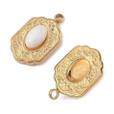 Natural White Jade Pendants STAS-P380-23G-01-1