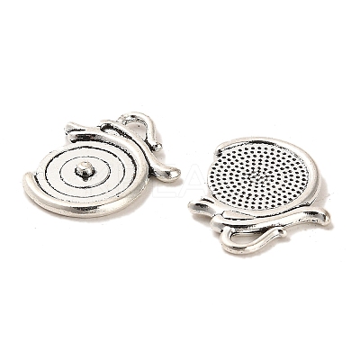 Tibetan Style Alloy Pendants FIND-C043-016AS-1