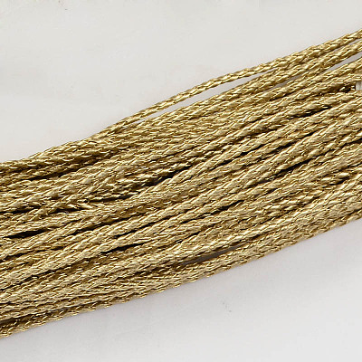 Braided Imitation Leather Cords LC-S005-056-1