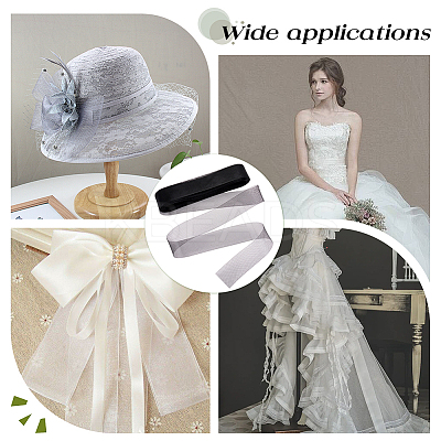Polyester Hard Horsehair Braid Boning OCOR-WH0082-242A-1