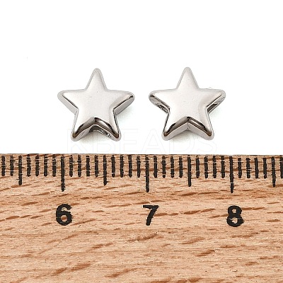 304 Stainless Steel Beads STAS-K312-10C-G-1