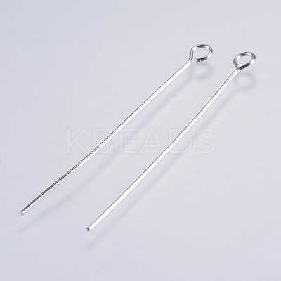 Non-Tarnish 304 Stainless Steel Eye Pins LS-X-STAS-F146-03P-40mm-1