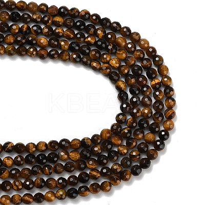 Natural Tiger Eye Beads Strands G-C280-B21-6mm-1