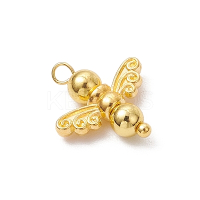 10Pcs Electroplated Synthetic Non-magnetic Hematite Beaded Angel Charms PALLOY-JF03636-02-1