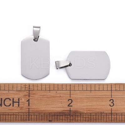 Tarnish Resistant 304 Stainless Steel Big Pendants LS-STAS-I140-19H-S-1