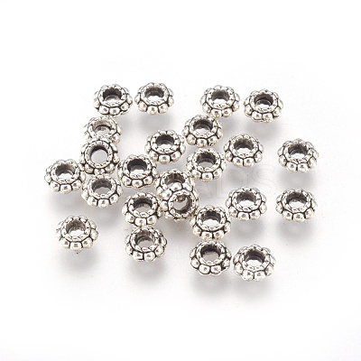 Tibetan Style Alloy Spacer Beads LF1565Y-NF-1