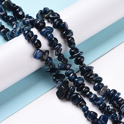 Dyed & Heated Natural Apatite Beads Strands G-G925-07A-1