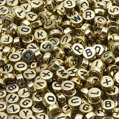 1000Pcs Opaque Acrylic Beads OACR-PA0001-34C-1