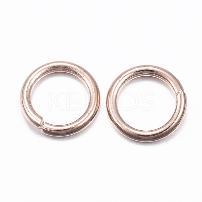 304 Stainless Steel Open Jump Rings X-STAS-H558-01RG-1