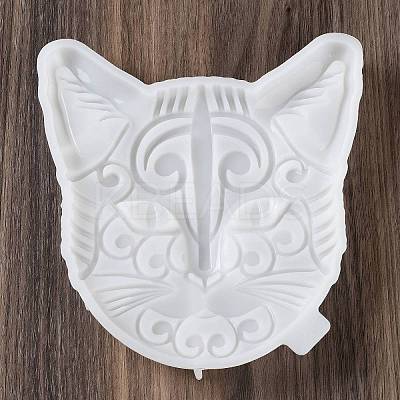 Cat Face Shape DIY Wall Decoration Silicone Molds LS-SIL-F007-01-1