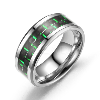 201 Stainless Steel Finger Rings for Couple FS-WG1136E-09-1