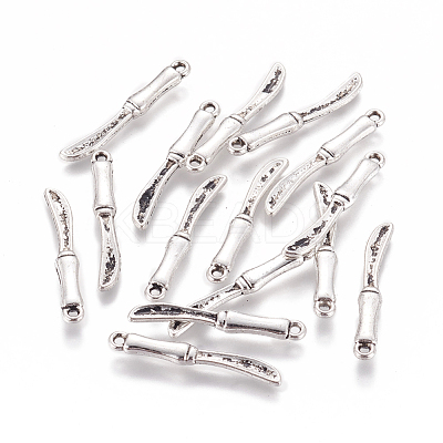 Tibetan Style Alloy Pendants TIBEP-3101-AS-LF-1