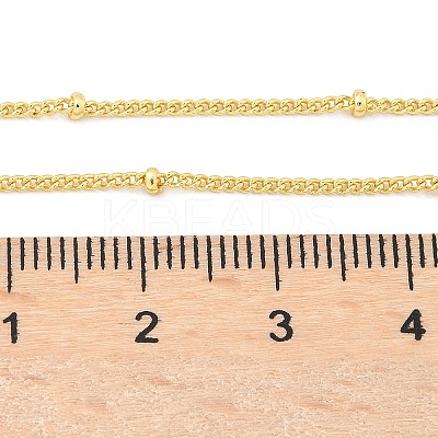Brass Satellite Chains Necklace for Women LS-NJEW-P265-43G-1