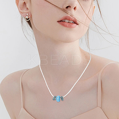 Alloy Rhinestone/Resin European Beads MPDL-SC0001-11B-1