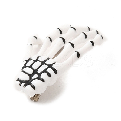 Halloween Theme Plastic Alligator Hair Clips for Woman Girl PHAR-E018-01P-01-1