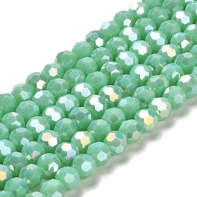 Opaque Glass Beads Stands EGLA-A035-P6mm-B14-1