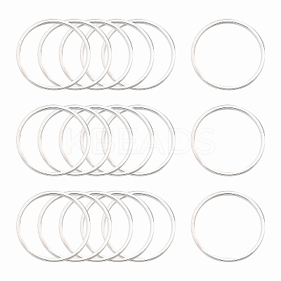 Brass Linking Rings KK-S327-06S-20mm-1