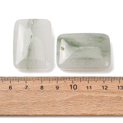 Natural Tianshan Cui Quartzite Jade Pendants GG-CBA04F4-04A-1