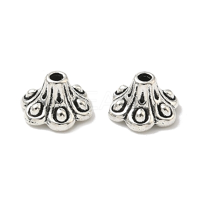 Tibetan Style Bell Filigree Bead Caps LS-X-TIBE-A23845-AS-FF-1