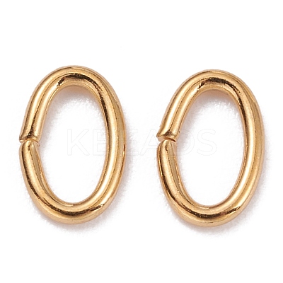 Brass Open Jump Rings KK-F824-109B-G-1