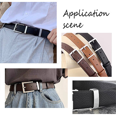 Stainless Steel Belt Loop Keepers FIND-WH0110-795-1