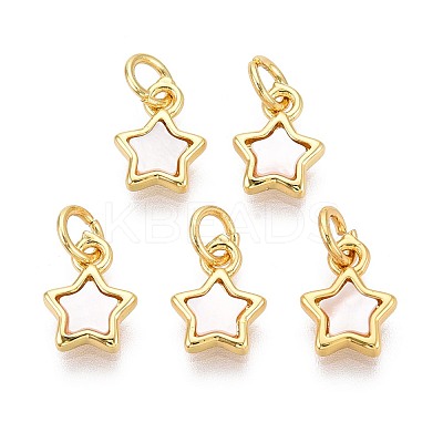 Brass Pendants KK-R162-001A-G-1