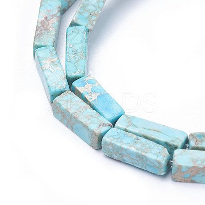Natural Imperial Jasper Beads Strands G-L515-01C-1