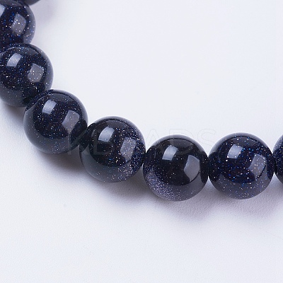 Adjustable Nylon Cord Braided Bead Bracelets BJEW-F308-55F-1
