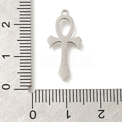 201 Stainless Steel Pendants STAS-R132-06P-1