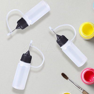 10Pcs Polyethylene(PE) Needle Applicator Tip Bottles TOOL-GF0003-52B-1