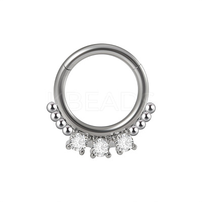 304 Stainless Steel Hoop Nose Rings WG6D581-03-1
