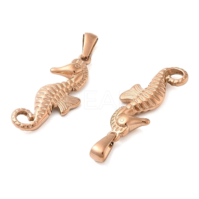 Ion Plating(IP) 304 Stainless Steel Pendants STAS-H110-12RG-1