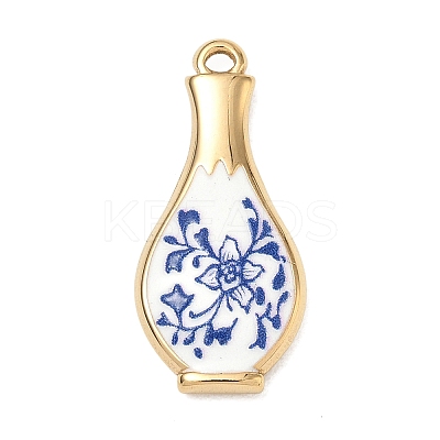 304 Stainless Steel Enamel Pendants SA-CBA800D-01C-G-1
