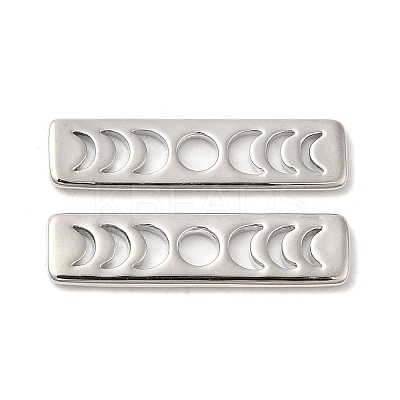 Brass Moon Phase Bar Links KK-H756-01P-1