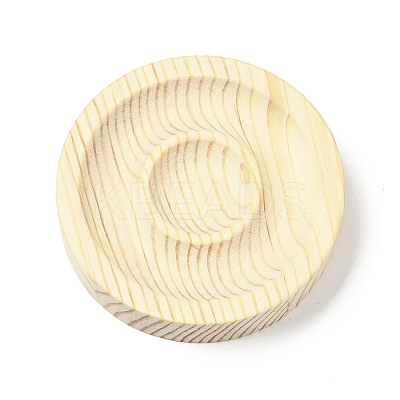 Pine Wooden Bangle Bracelet Finger Ring Diplay Holder Tray LS-BDIS-D002-01A-1